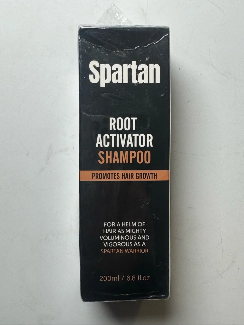 Spartan Root Activator Shampoo - Black with Copper Accents